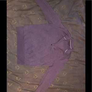 Banana Republic long sleeve zip-up sweater